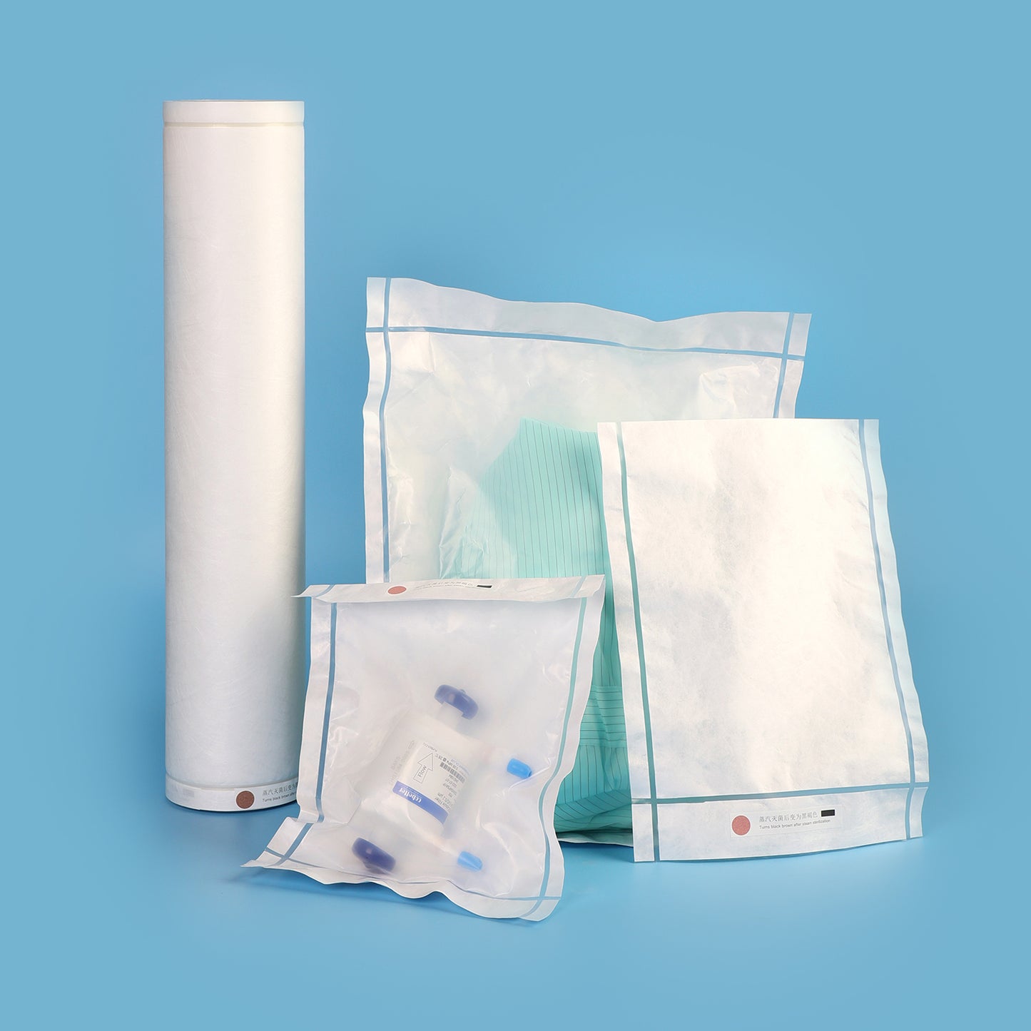 Sterile Breathable Bags for Cleanroom Packaging, Tyvek