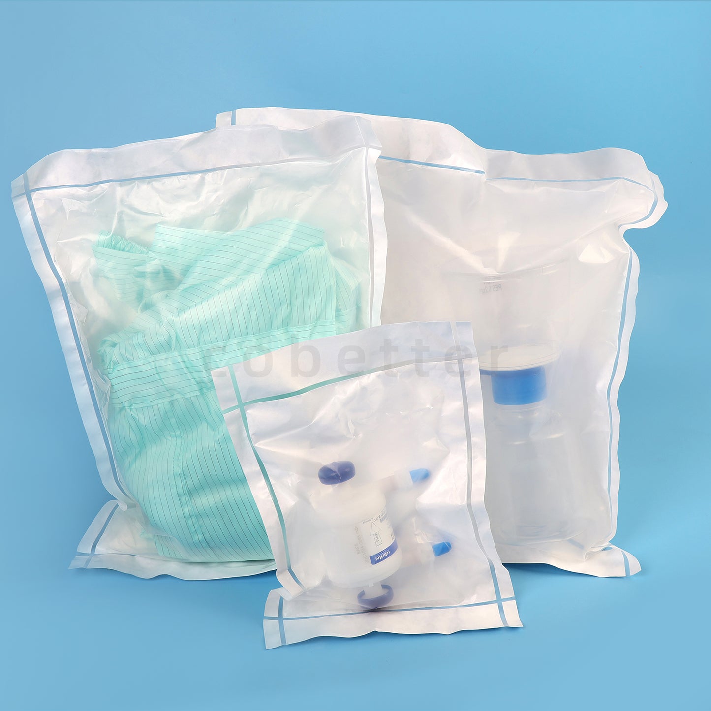 Sterile Breathable Bags for Cleanroom Packaging, Tyvek