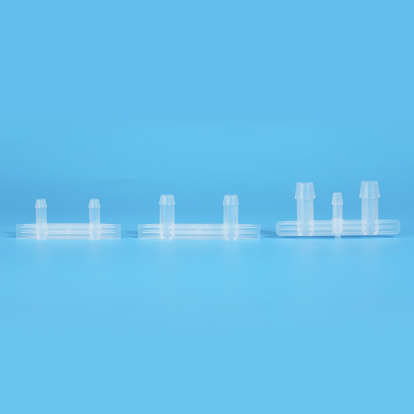 Pharmaceutical Boat Port Barbed, 2 Ports, Polyolefins/PO