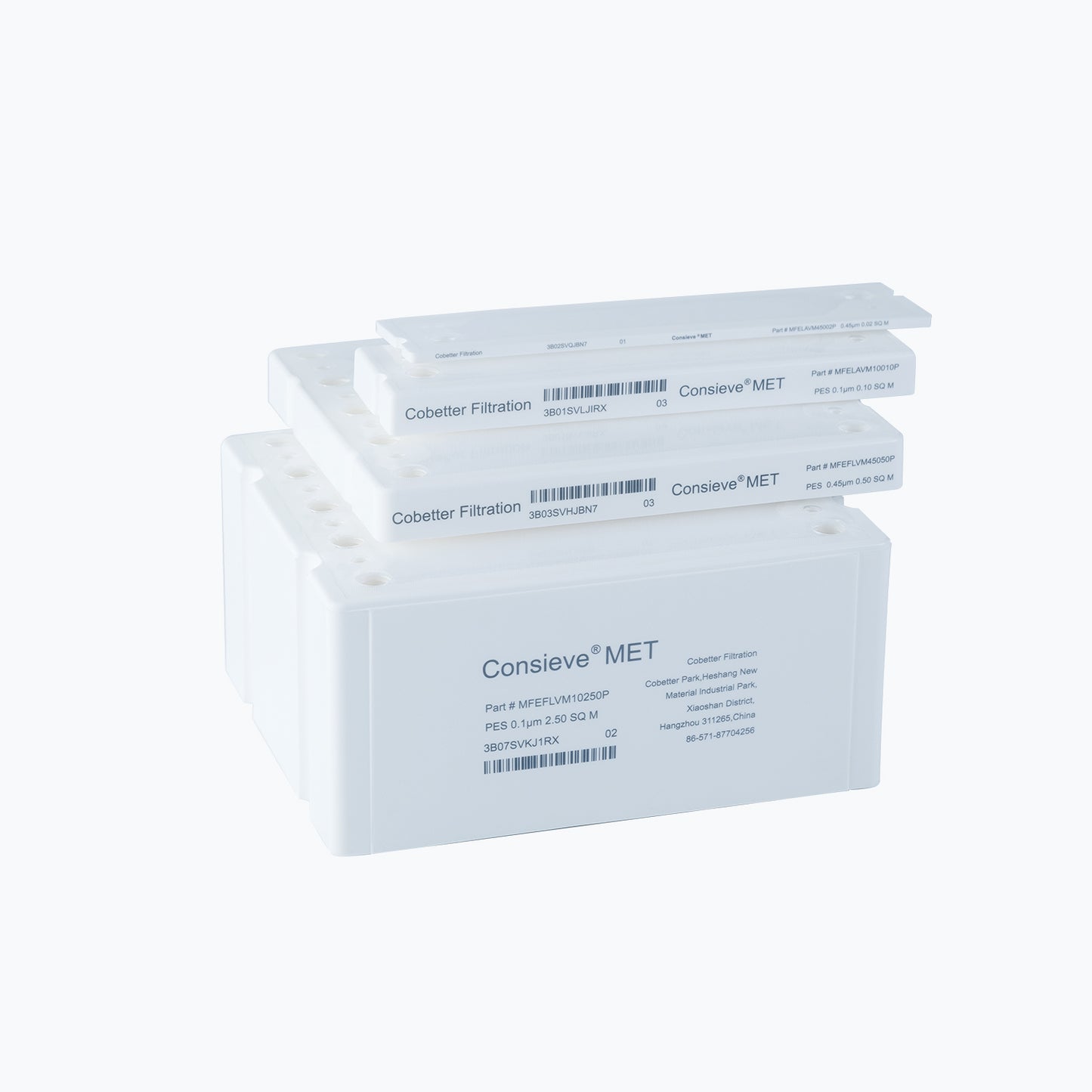 Consieve™ MET Microfiltration Cassettes PES Membrane Pilot, Reusable