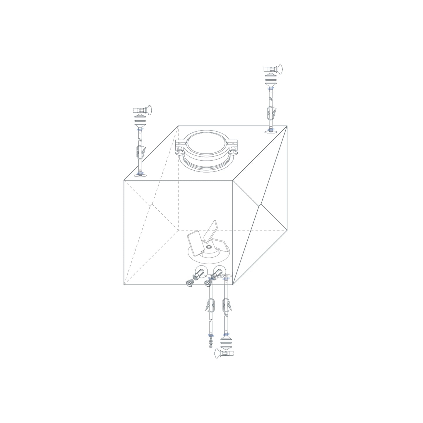 Lifecube™ MG Single-use Mixing Bag Sterile by Gamma Irradiation