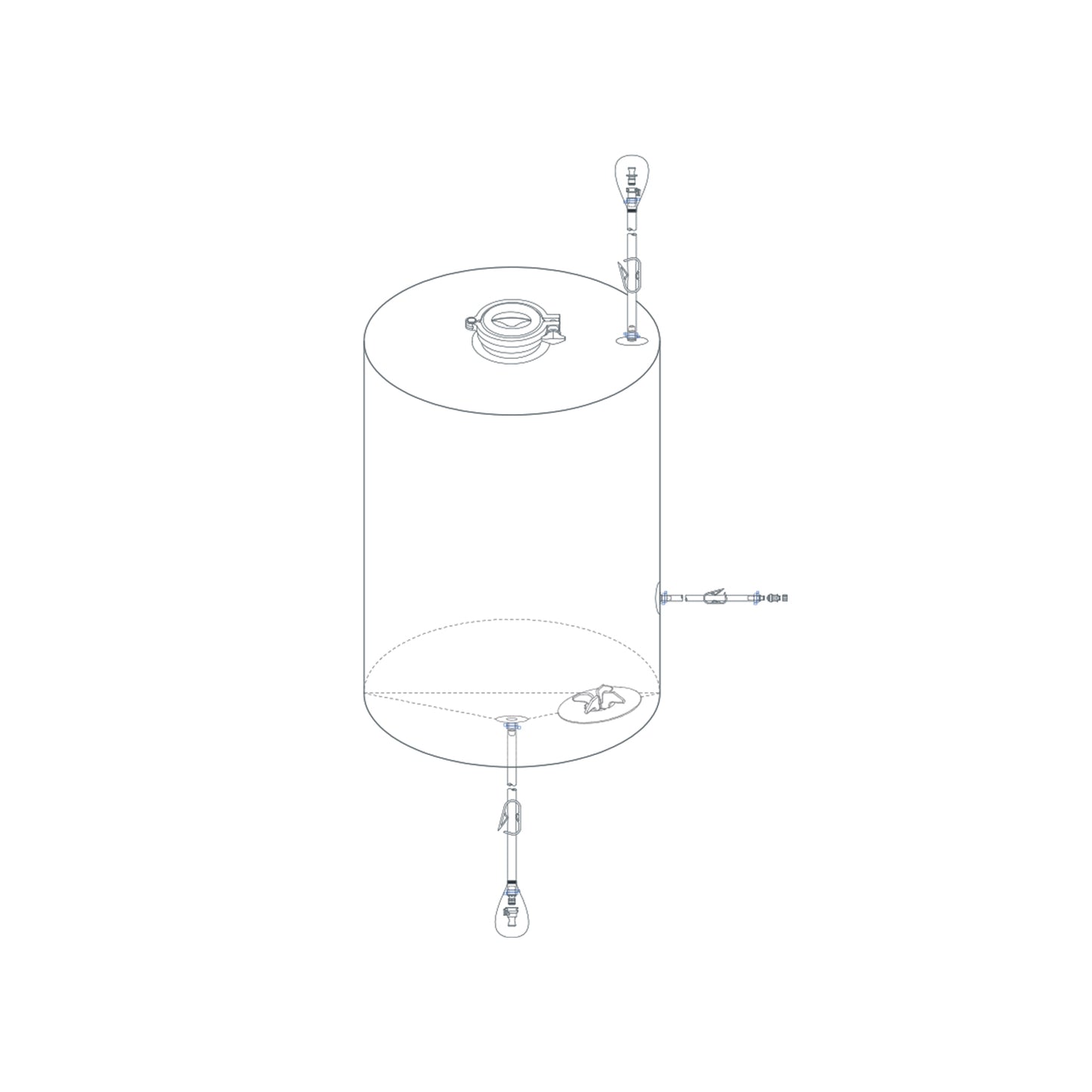 Lifecube™ MK Single-use Mixing Bag Sterile by Gamma Irradiation
