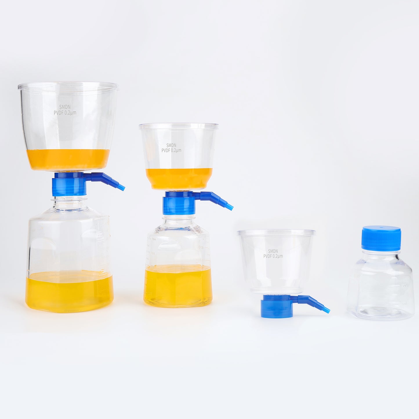 Disposable Vacuum Filter Unit 0.2μm Hydrophilic PVDF Membrane, Sterile
