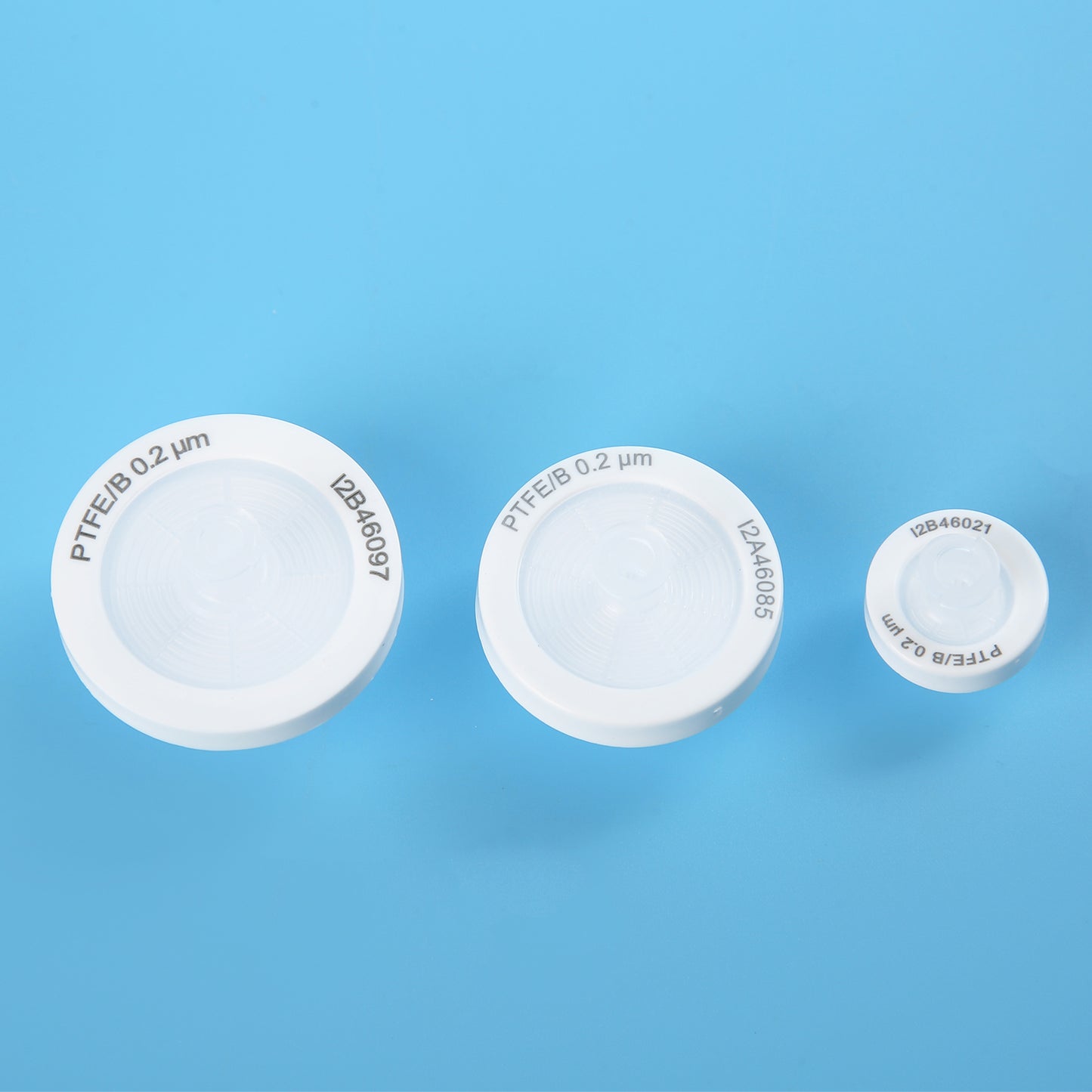 0.2μm Hydrophobic PTFE Syringe Filters for Air Venting, Sterile or Autoclavable, 100/pk