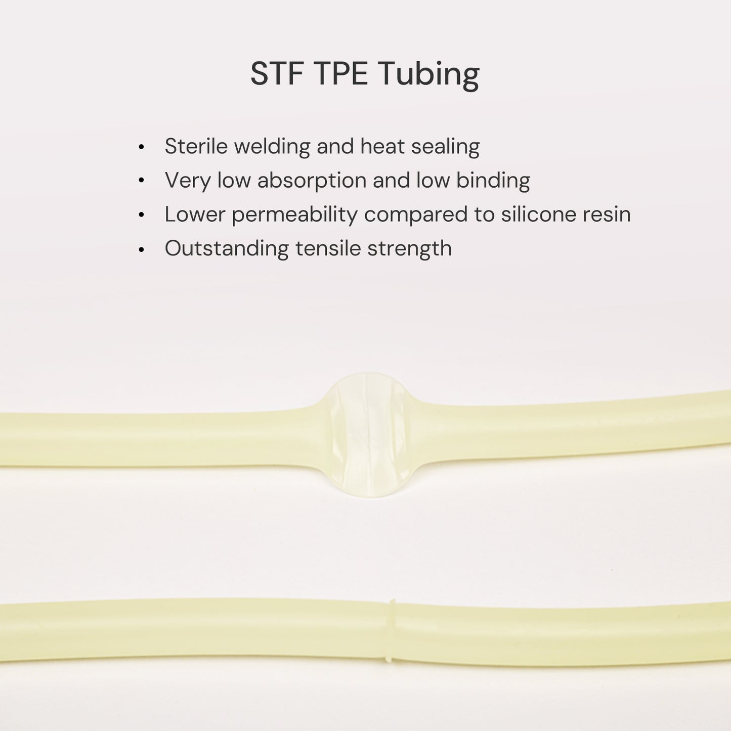 Lifemeta™ STF Thermoplastic Elastomer Tubing for Fluid Transfer 15m/pk