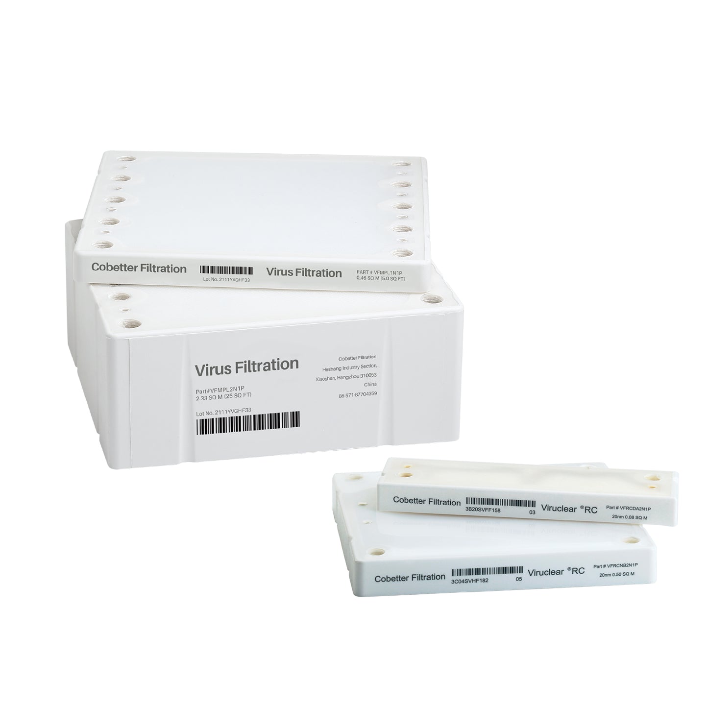 Viruclear RC H Virus Removal Sillicon Cassette (Suspended Screen)