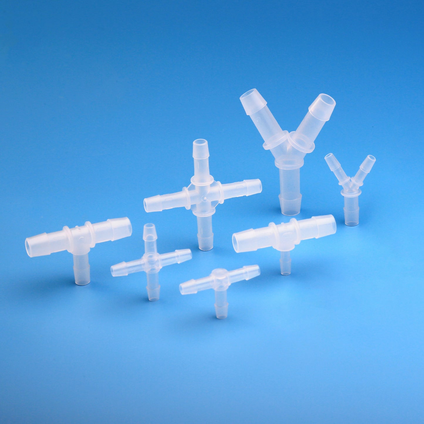 Lifemeta™ SF Polypropylene(PP) Pharmaceutical Y Fittings 3-Way Joint 50/pk