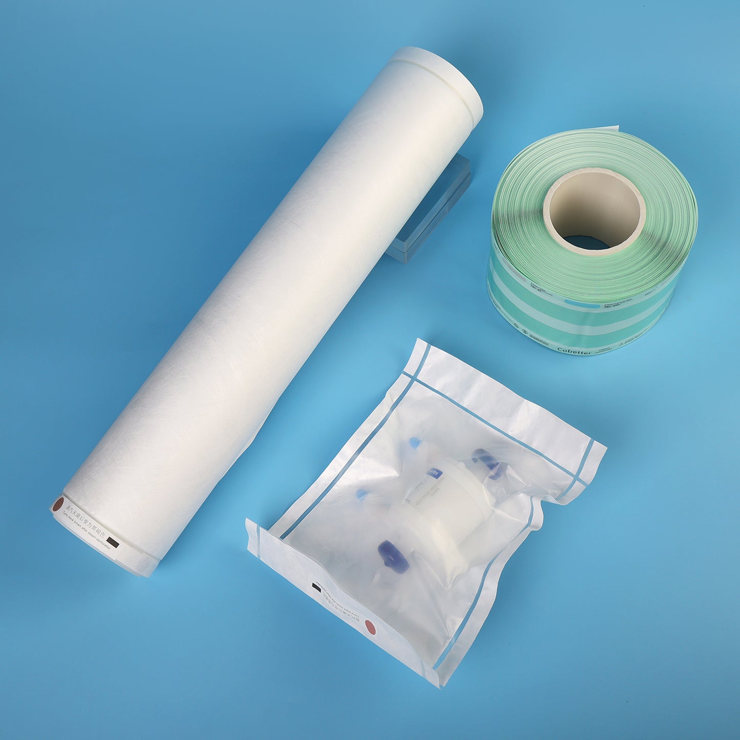 Sterile Breathable Bags for Cleanroom Packaging, Dialysis Paper