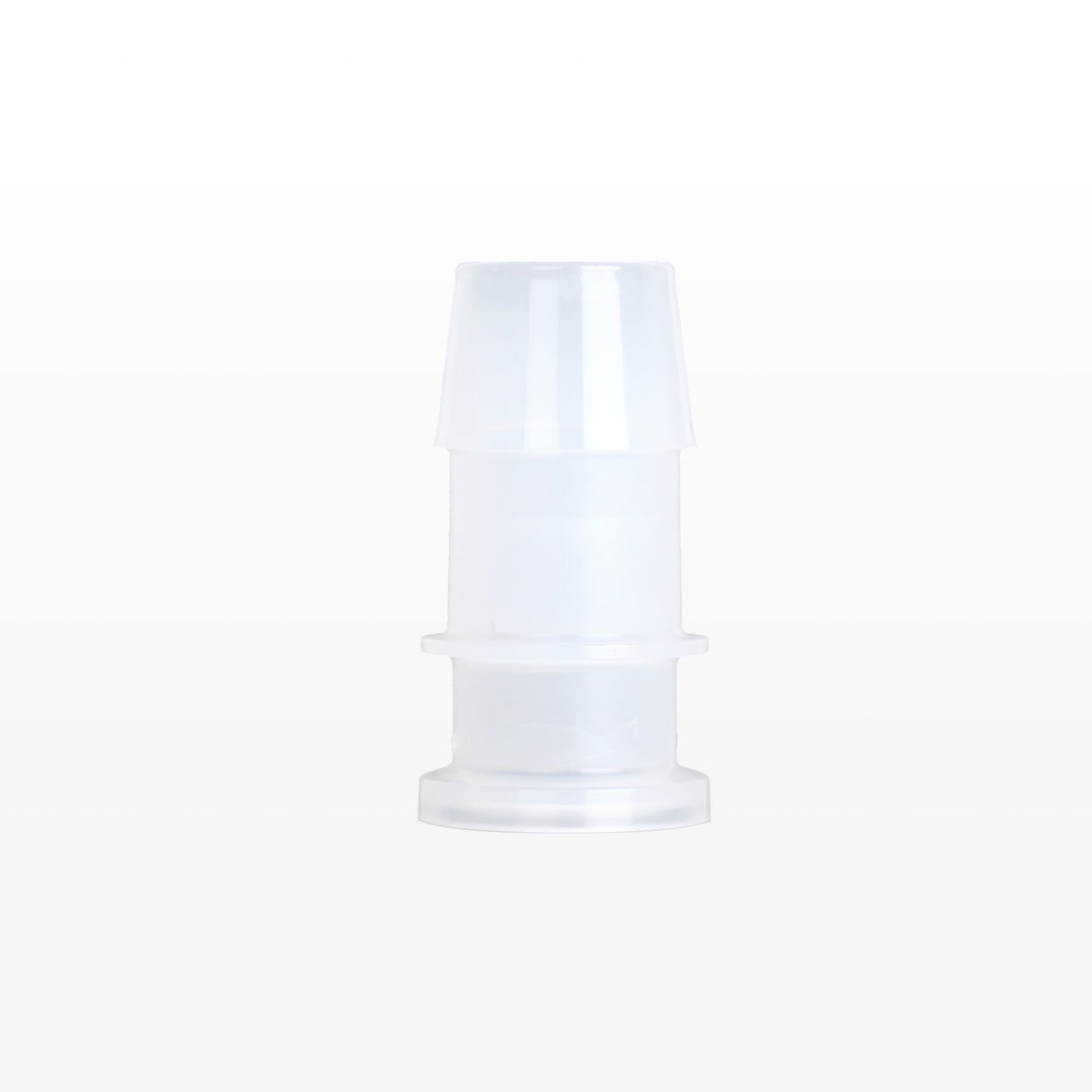 Polypropylene (PP) Pharmaceutical Tri-Clamp Fittings Sanitary Flanges Hose Barb to 3/4" TC 10/pk