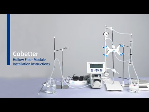 how to install hollow fiber filters video