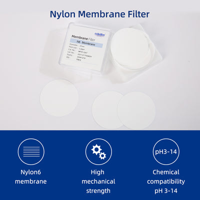 features of hydrophilic nylon disc membrane filter