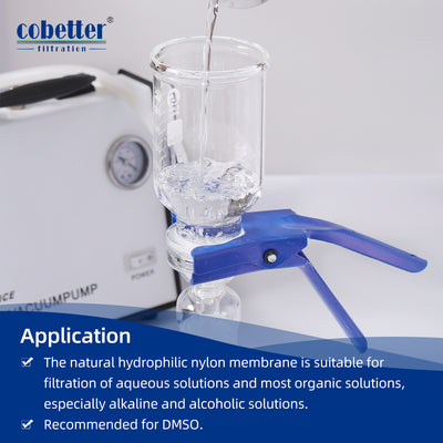 application of hydrophilic nylon disc membrane filter