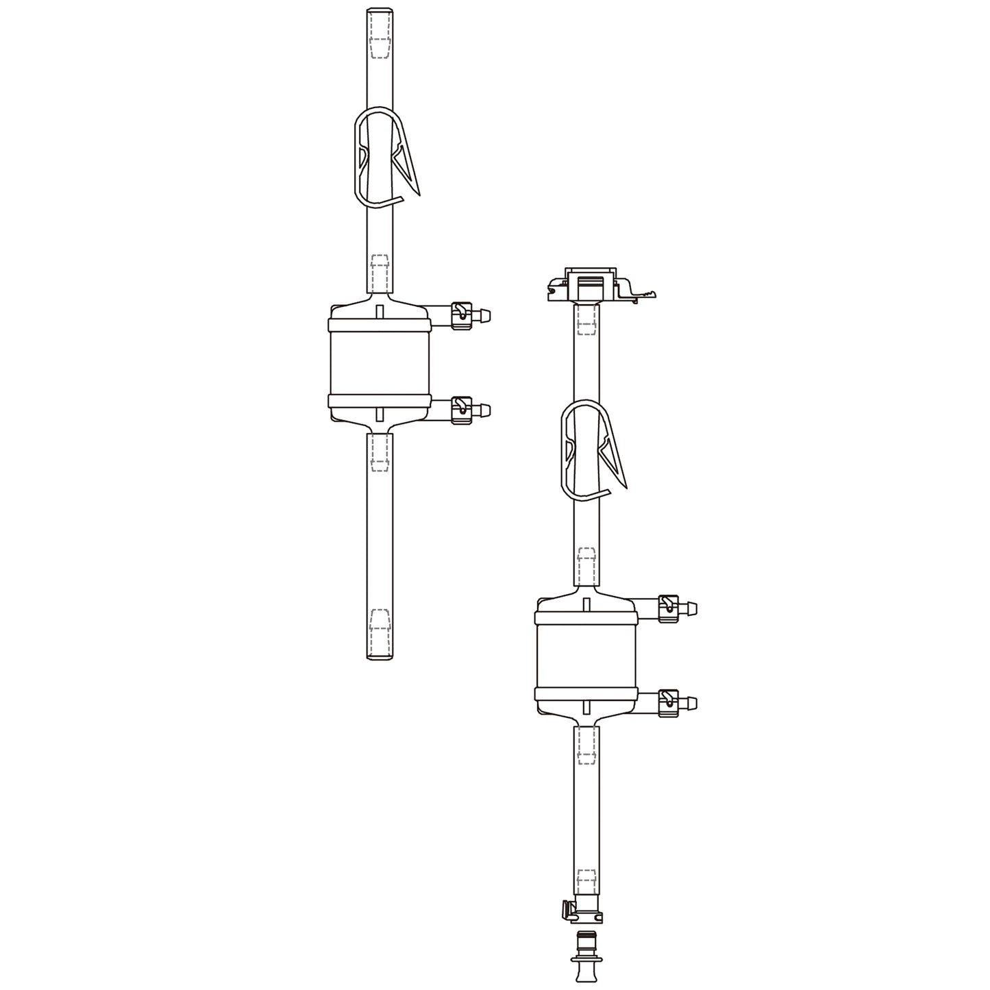 Lifecube™ SA Single-Use Filter Sets with STT Silicone Tubing and AC Aseptic Connector, 1 set/pk