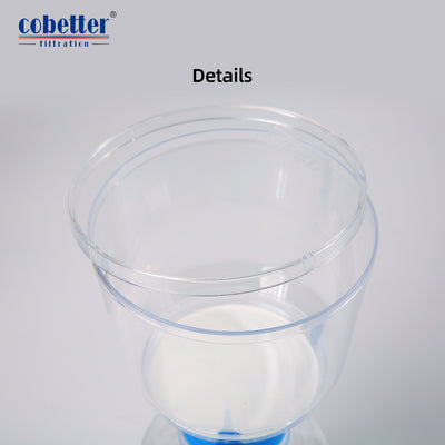 PES vacuum filter bottle top only details