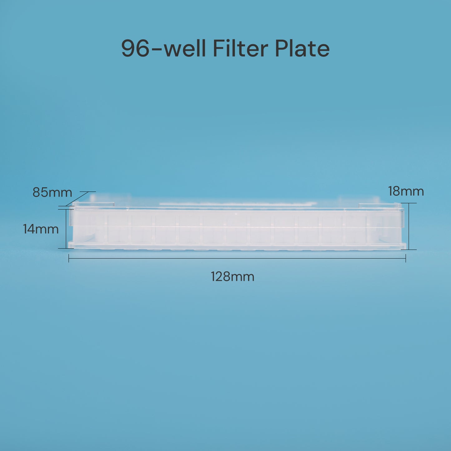 Oro prep™ 96-well Filter Plate, Hydrophilic PTFE Membrane, with Receiver Plate and Lid, Individually Packaged