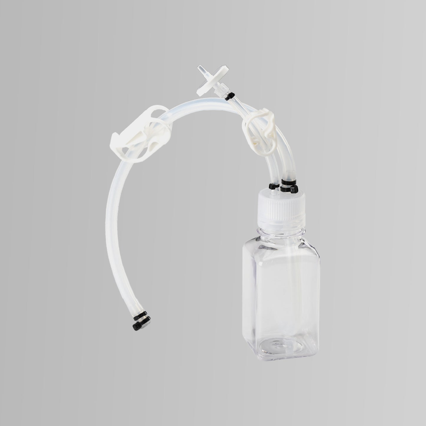 Lifecube™ SSB PETG Single-Use Bottle Assemblies with Thermoplastic Elastomer Tubing and Vent Filters, Sterile