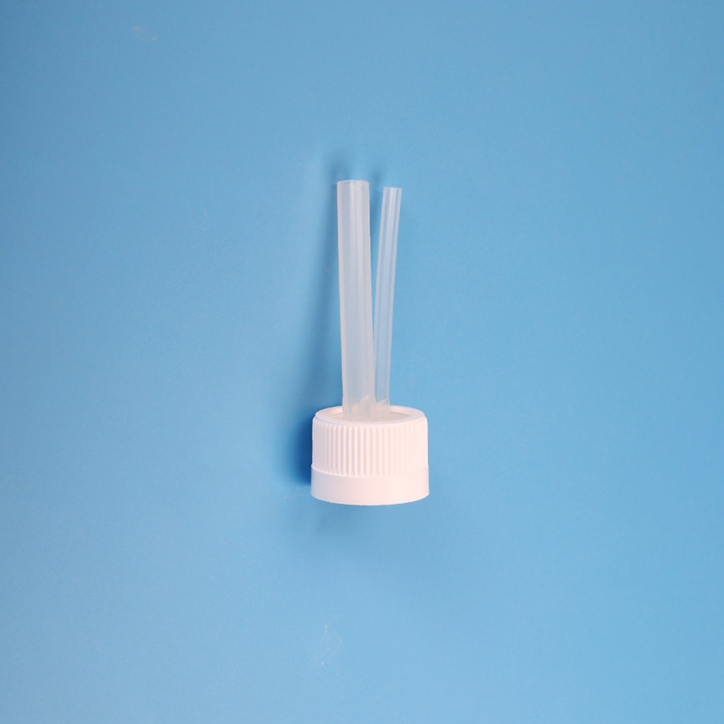 Molded Silicone Seal Cap, 38-430mm, Polypropylene Cap with Pt-cured Silicone Tubing, 2 ports, for Bottles and Carboys