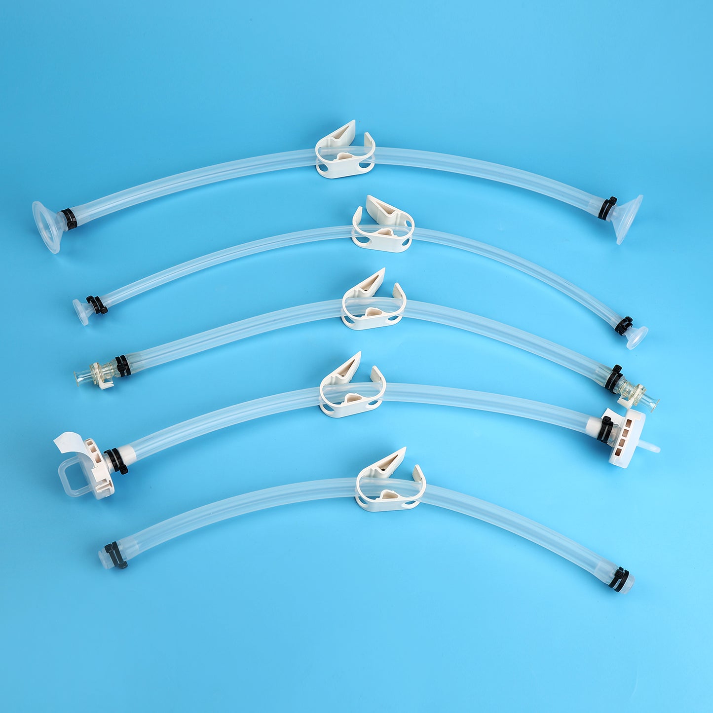 Single-Use Extension Transfer Sets with Lifemeta™ STT Silicone Tubing and EC Connectors