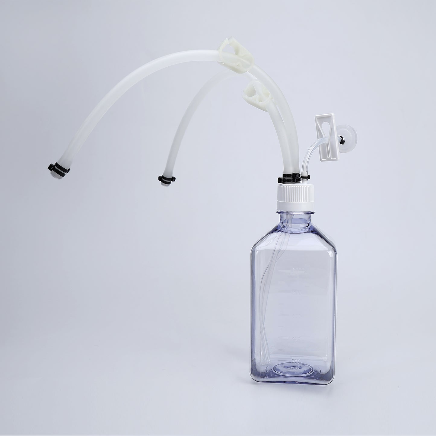 500mL Lifecube™ SSB Single-Use Bottle Assemblies, 3 Ports 1/4"-1/4"-1/8" HB, Sterile 10/pk