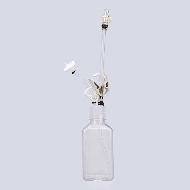 30mL Lifecube™ SSB Single-Use Bottle Assemblies, 2 Ports 1/8"-1/8" HB, Sterile 10/pk