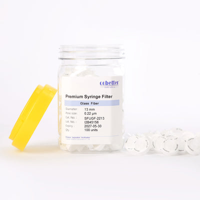 Cobetter GF syringe filters, 13mm, 0.22μm