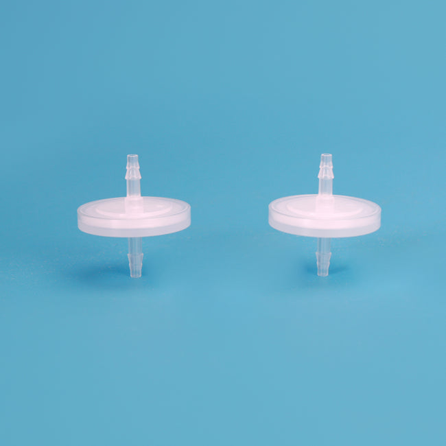 Aegivast™ ACE SFB33 0.2μm Hydrophobic PTFE Syringe Filters for Air Venting, 1/8" HB Inlet/Outlet, 10/pk