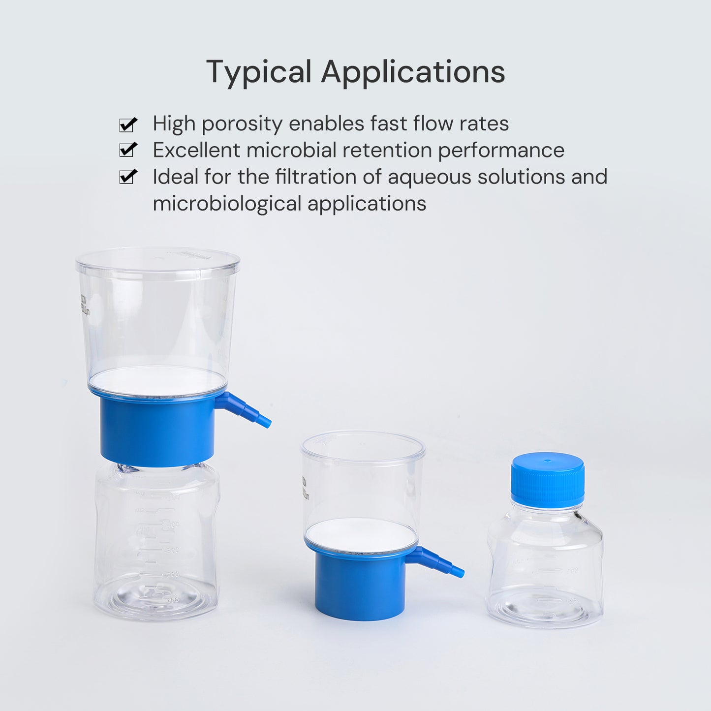 BriScale™ VTC Disposable Vacuum Filter Unit MCE Membrane Sterile