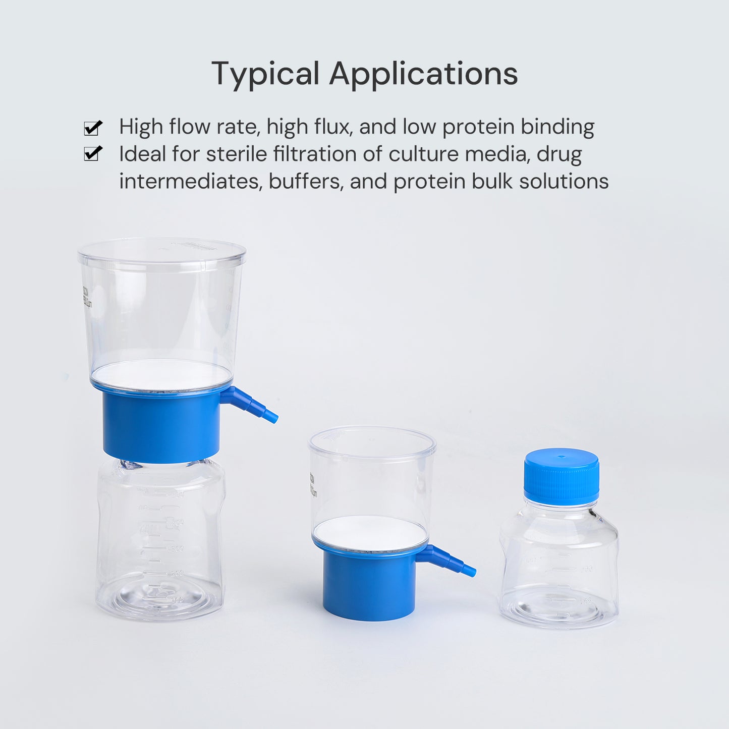 BriScale™ VTC Disposable Vacuum Filter Unit PES Membrane Sterile