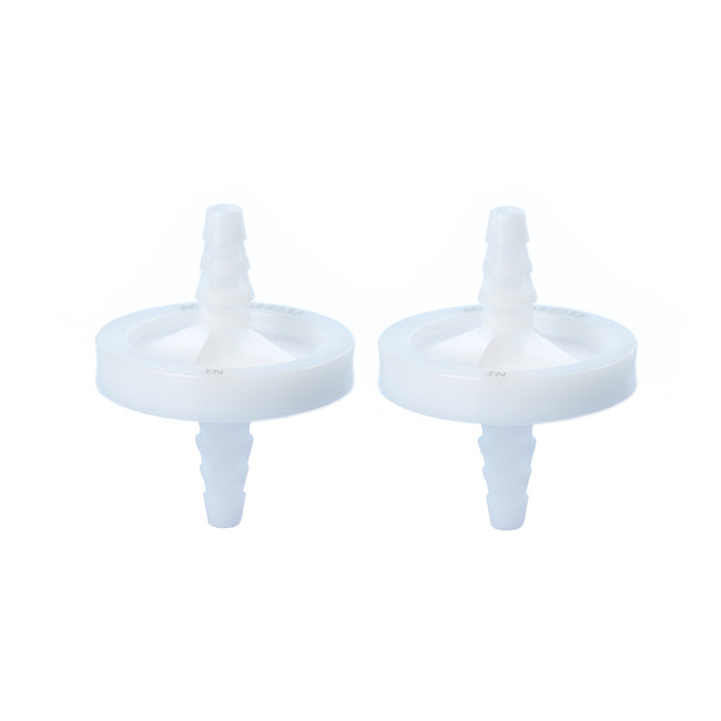 V37 Hydrophobic PTFE Vent Filter Disc 0.2μm for Sterile Air Filtration, Max. Operation Pressure 0.24MPa, Autoclavable, 10/PK