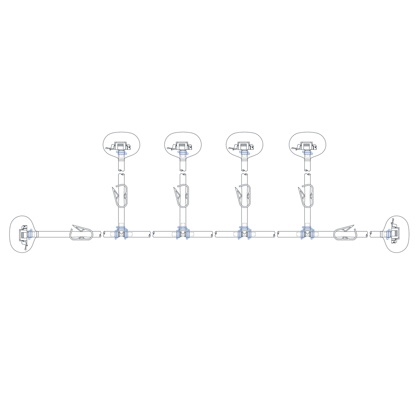 Standard Single-Use Manifold Assemblies, Sterile and Ready-to-use, 1 set/pk