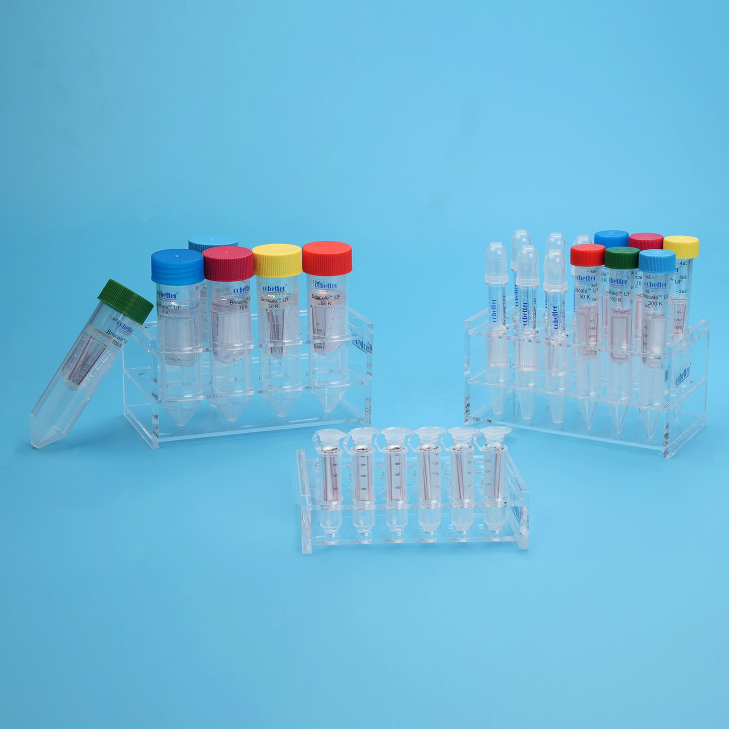 15mL Ultrafiltration Centrifugal Filter with Regenerated Cellulose RC Membrane