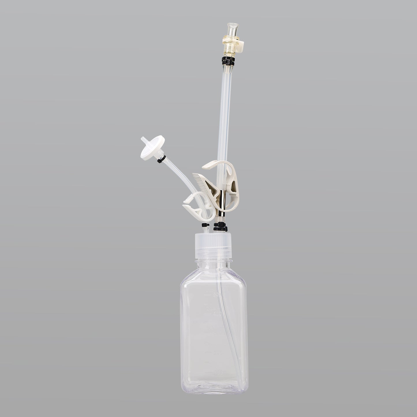 1L Lifecube™ SSB Single-Use Bottle Assemblies, 2 Ports 1/4"-1/8" HB, Sterile 5/pk