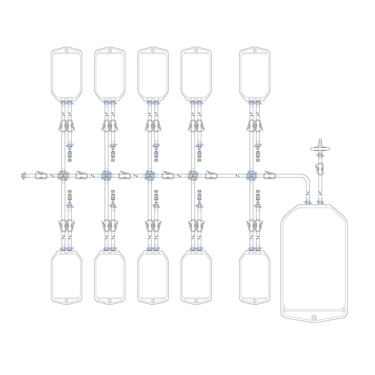 Cubby Sampling System Standard Single-Use Multi-sampling Bag Assemblies, Sterile and Ready-t ...