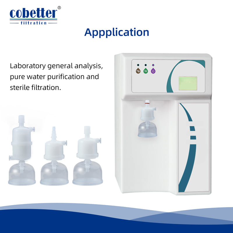 point of use PES capsule filter applications