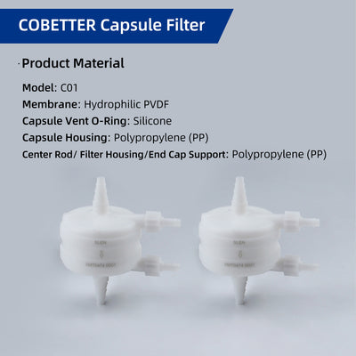 hydrophilic PVDF capsule filter material