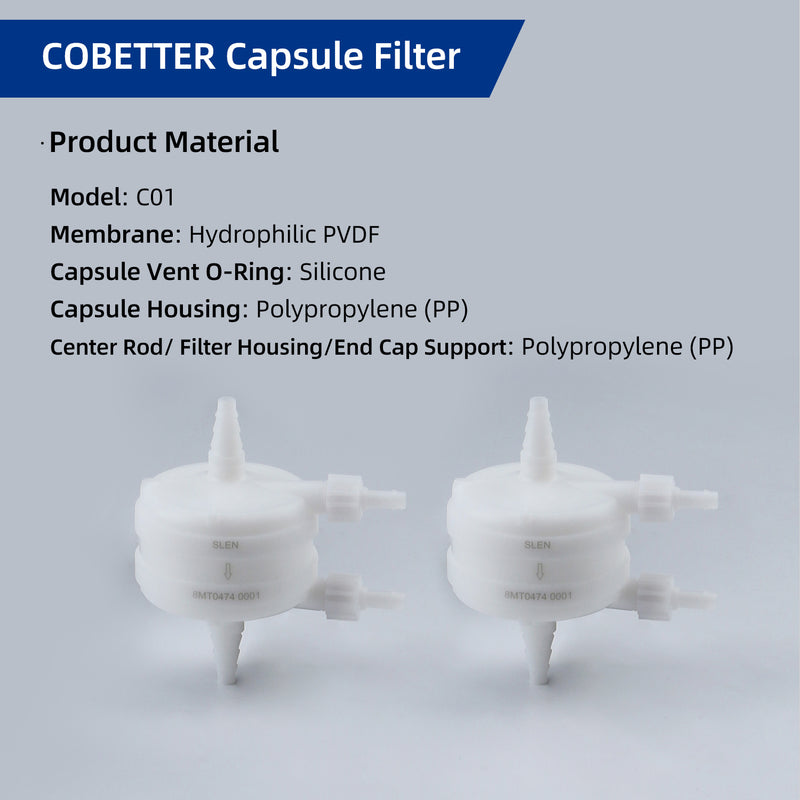 hydrophilic PVDF capsule filter material