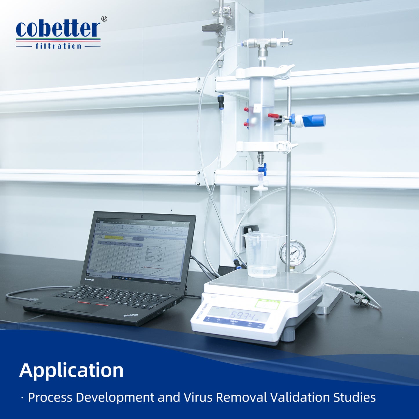 COBETTER ViruClear® Virus Removal Filter Virus Clearance Test Kit