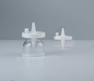 Purcise™ PLE Polyethersulfone (PES) 0.8 μm BriScale A50 Disc Filter for Filterability Study, Pack of 10 - A50 (20 cm²) / Inlet: 1/4"-1/2" Stepped HB + Outlet: 1/4"-1/2" Stepped HB / Non-sterile (Autoclavable)