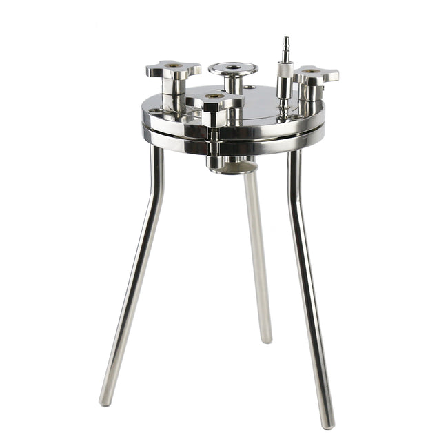 stainless steel filter holder for 142mm membrane